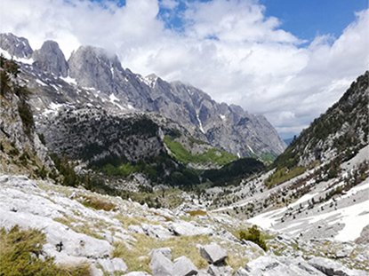 Viaje trekking Albania Alpes Dináricos