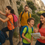 Actividades para niños en la montaña